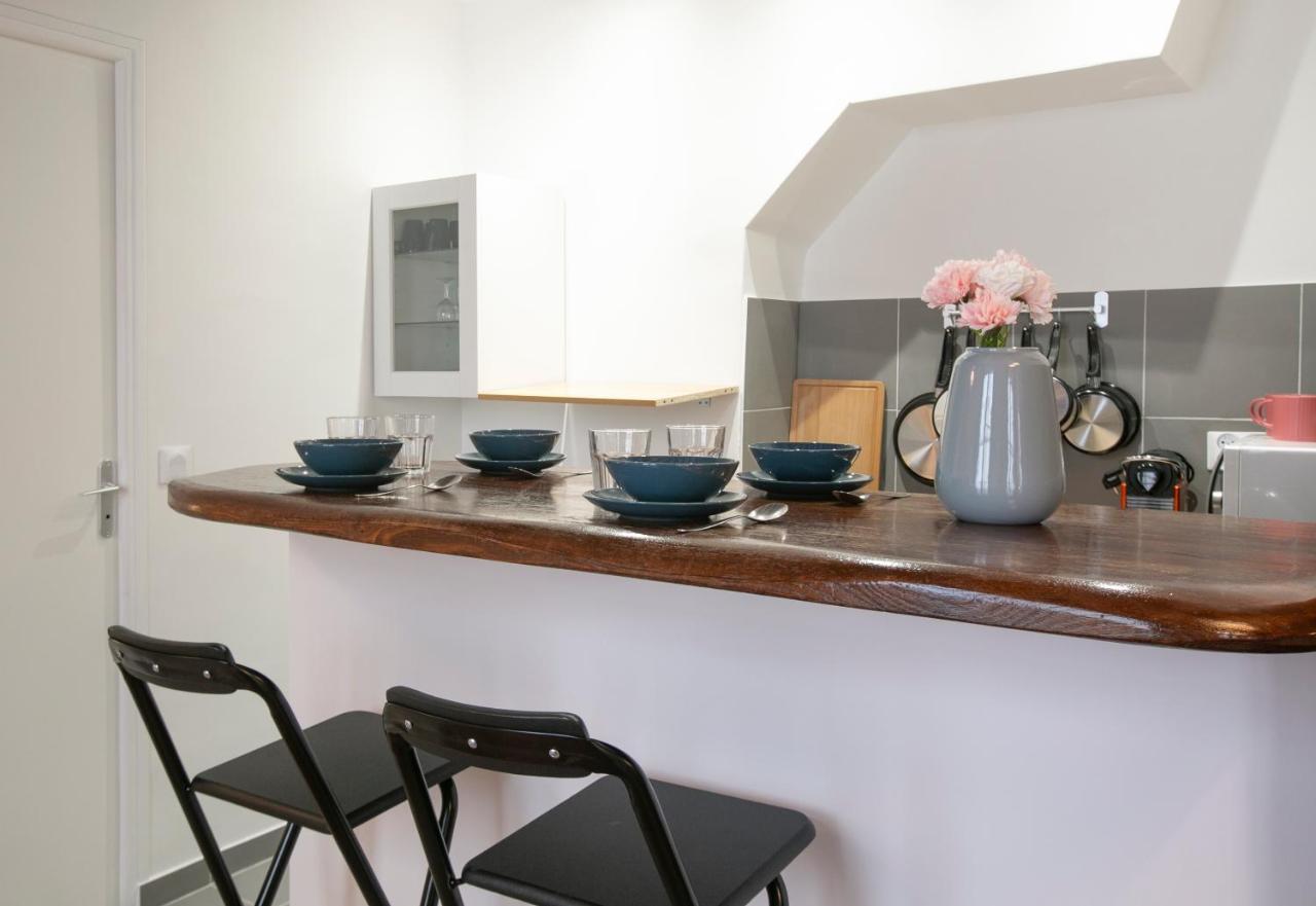 Authentic Apartment In Center Of Parisian Marais Eksteriør billede
